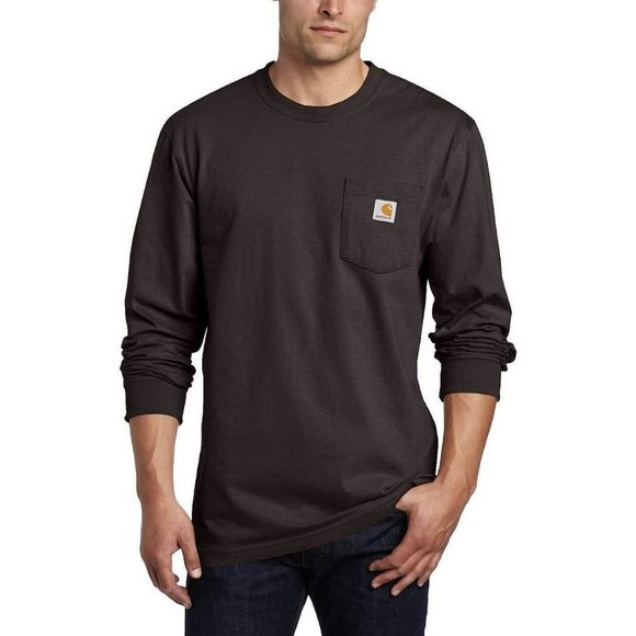 Carhartt Other - New Carhartt Shirt Men’s Loose Fit Long Sleeve Pocket T Shirt Size Large Black